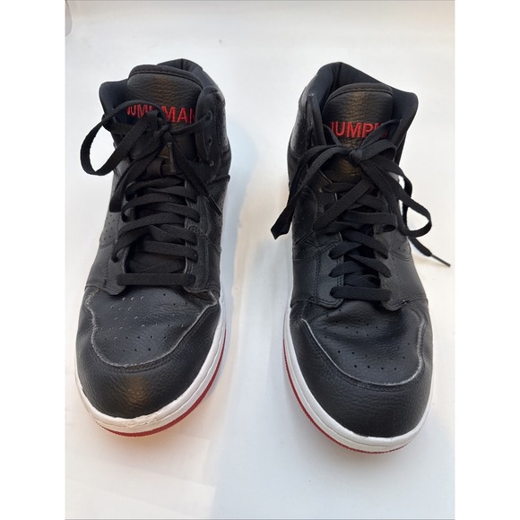 Nike Men's Air Jordan Access Black 11.5 Red Basketball Shoes AR3762-001 NWOB - Picture 1 of 10